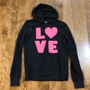 Women’s size S Victoria’s Secret hooded sweatshirt